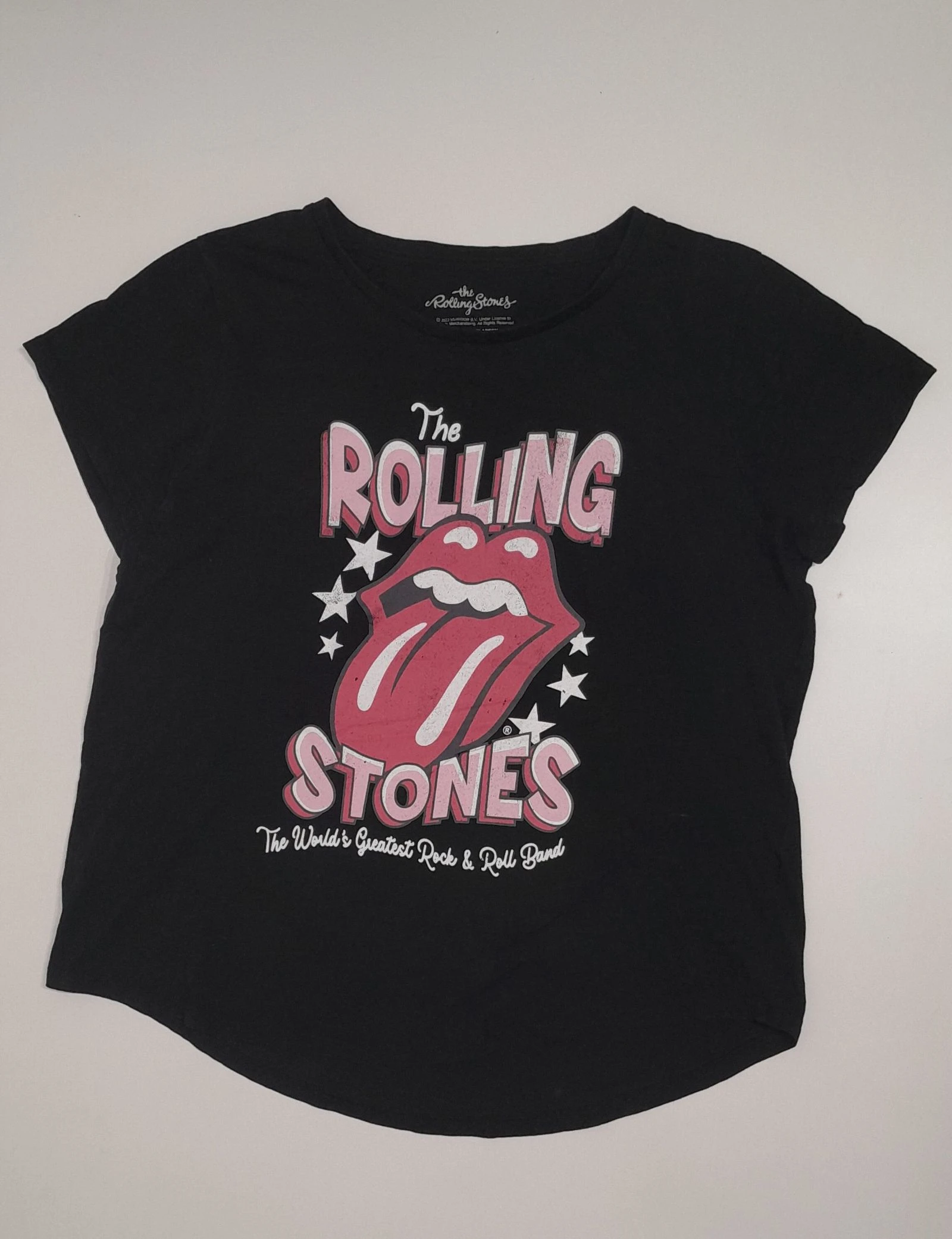 Camiseta The Rolling Stones Oficial Talla XL - Estilo Vintage Rock
